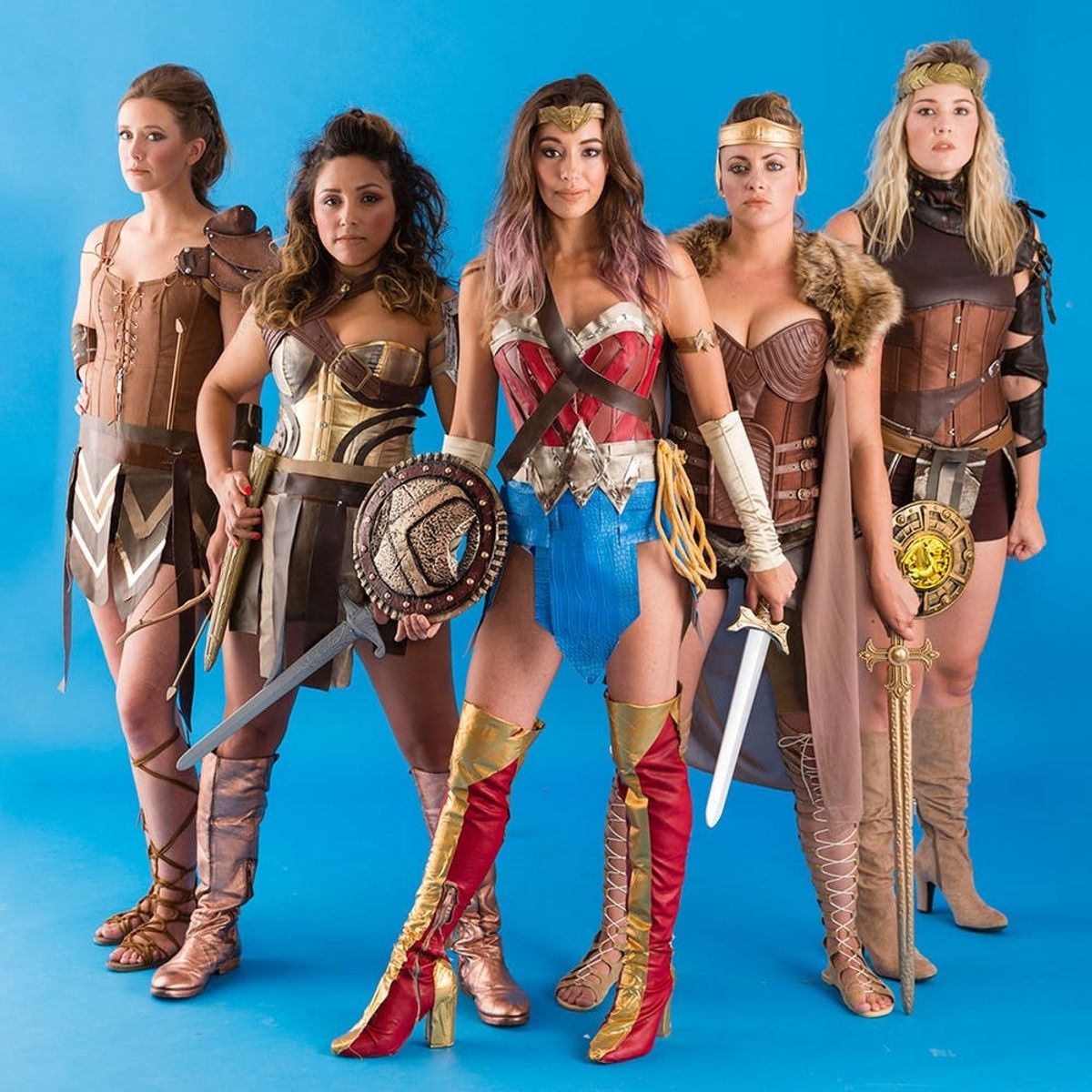 diy wonder woman costume