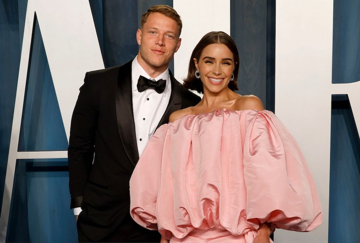 olivia culpo and christian mccaffrey baby news 