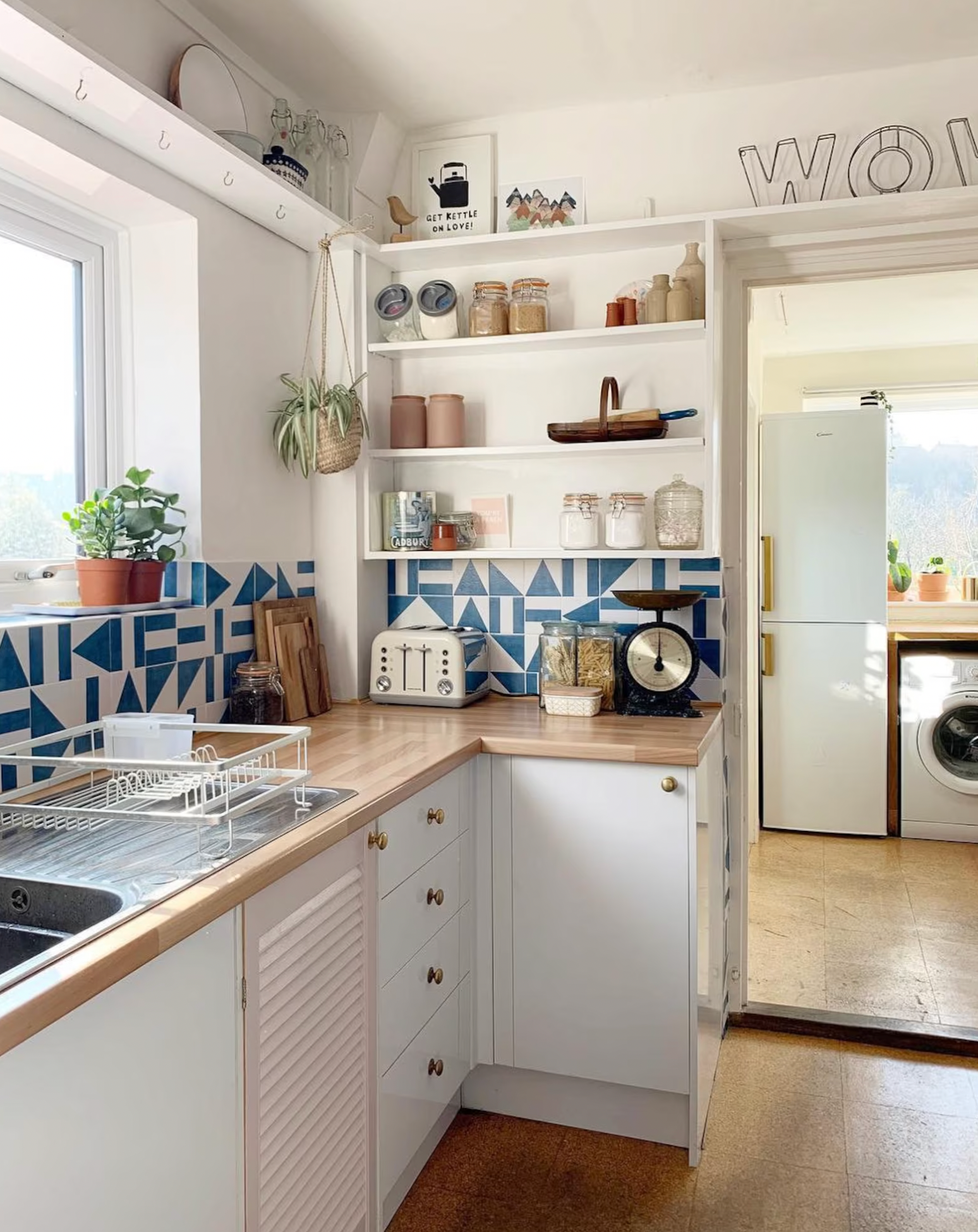 Peel and Stick Backsplash