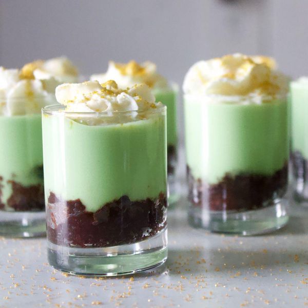 St. Patrick's Day Dessert shots